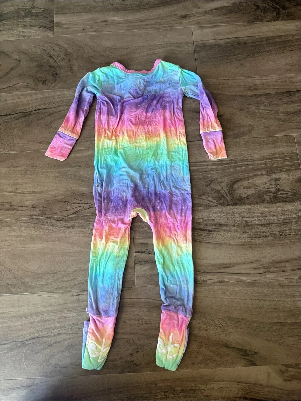 Colorful Stripped Footed Pajamas